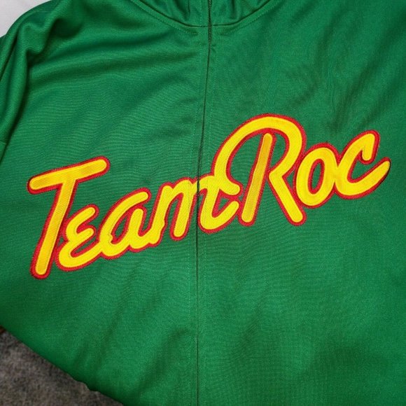Team Roc Congo Men's Zip-up Green Jacket Size 2XL - Picture 5 of 11